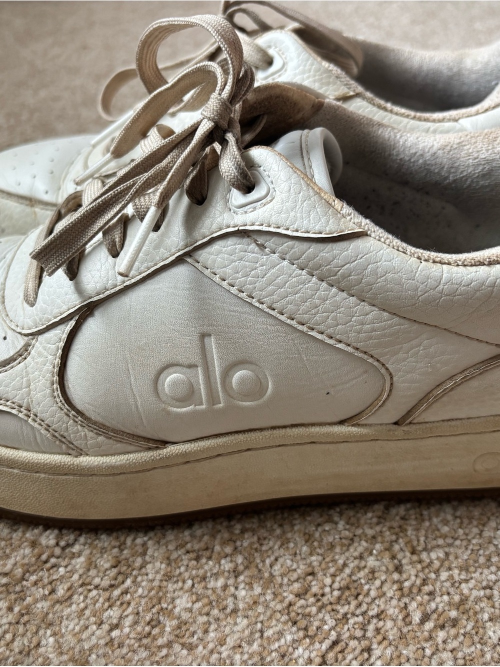 Alo Yoga Women's Sneakers In White View 3